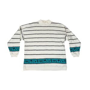 Vintage 80s Swatch Watch Pullover Sweatshirt